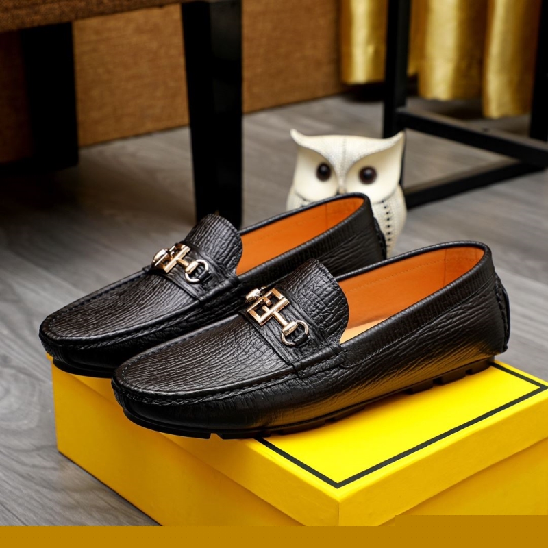 F**di leather shoes